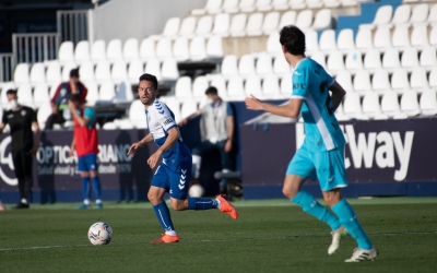 Antonio Romero va entrar abans del descans a Butarque | Roger Benet