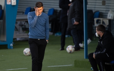 Hidalgo divendres passat al Fernando Torres de Fuenlabrada | Roger Benet