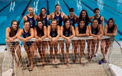 Les waterpolistes de l'Astralpool, al 'media day' d'ahir | Pau Vituri