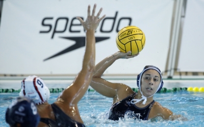 Irene González, en el partit de la Supercopa | RFEN