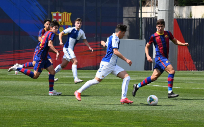 El Sabadell va superar per 0-2 el Barça dissabte passat | FutBaseCES