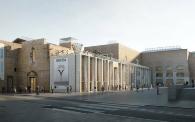Imatge virtual del projecte guanyador del concurs d'ampliació del MACBA, 'Galeria' | MACBA