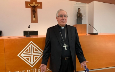 Saiz Meneses, a la seu del Bisbat/ Bisbat de Terrassa