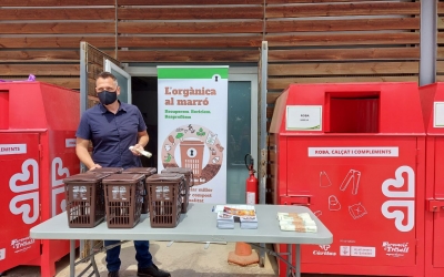 Jesús Rodríguez, al punt blau de Can Llong/ Karen Madrid