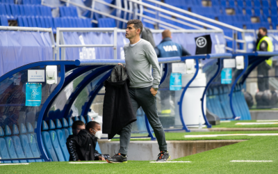 Després de perdre a Oviedo, Hidalgo ja tenia en ment el següent compromís contra el Tenerife | Roger Benet