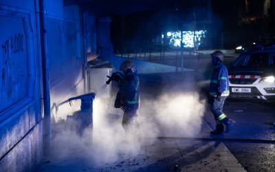 Contenidors cremats aquesta Revetlla | Roger Benet