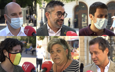 Els sis portaveus municipals | Roger Benet