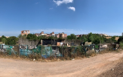 Imatge de part dels terrenys ocupats a Cifuentes | Cedida