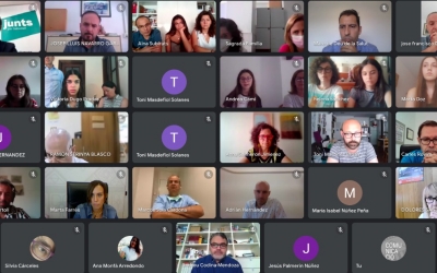 L'acte ha estat telemàtic a causa de les restriccions vigents | Cedida 