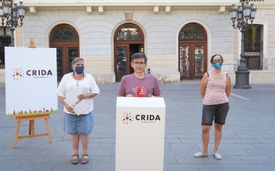 D'esquerra a dreta: Nani Valero, Lluís Perarnau i Anna Lara 