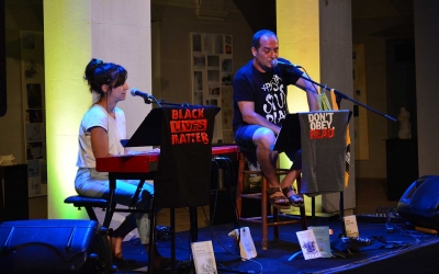 Lu Rois i Fernández en un espectacle previ | Cedida 