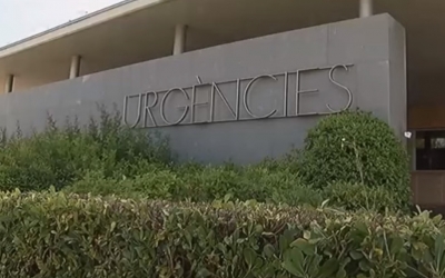 Exterior de les Urgències de l'Hospital de Terrassa/ Televisió de Terrassa