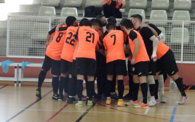 El Grups Arrahona, fent pinya abans de l'inici d'un partit la temporada passada | Arxiu