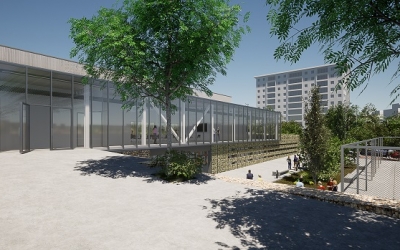 Així serà el futur Pavelló Oest | Cedida