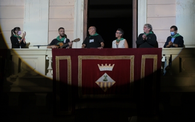 El pregó de la Festa Major 2021 també ha estat marcat per la Covid-19 | Roger Benet