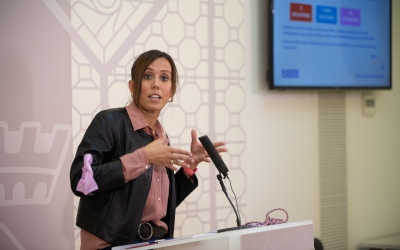 Marta Farrés, desgranant els primers projectes presentats al Ministeri de Transports per optar als Next Generation | Roger Benet