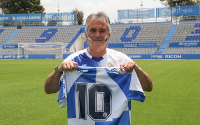 Lino, el dia de la presentació de la campanya de socis | CES