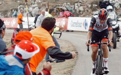 De la Cruz, a l'etapa d'El Gamoniteiru | Team Emirates