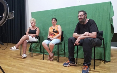 Participants del Sabadell On, en un dels assajos