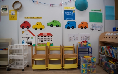 Una aula d'educació infantil/ Roger Benet
