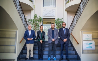 Pla conjunt d'Antoni Poveda, Marta Farrés, Marc Sanglas i Xesco Gomar | Cedida