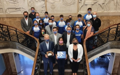 La JAS va tenir ahir la seva rebuda institucional a l'Ajuntament | Aj_Sabadell