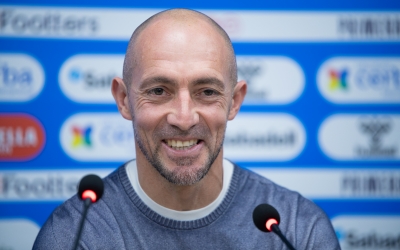 Munitis, durant la presentació | Roger Benet