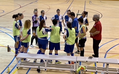 Imatge d'un temps mort demanat per Xavi Muñoz | Pau Vituri