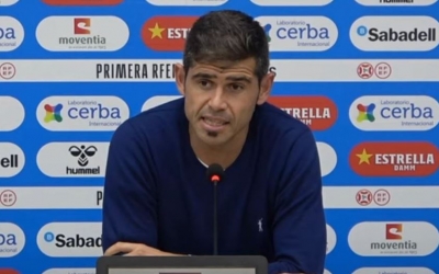 Hidalgo, en la roda de premsa d'ahir | CES