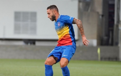 Marc Fernández, en un partit d'aquesta temporada amb la tricolor | Cedida