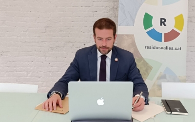 Nil López, president del Consorci per a la Gestió de Residus/ Cedida Consorci