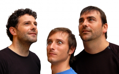 Santi Ricart, Otger Perich i Manolo Guerrero, l'equip del 'Sí o què' | Arxiu