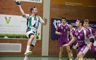 Bernat Correro, en el partit contra el Sant Martí Adrianenc | OAR Gràcia