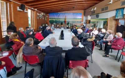 L'acte de commemoració de la Constitució s'ha fet a la Masia de Can Rull/ Karen Madrid