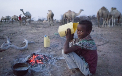Un nen pastor de camells a Kènia | ACN