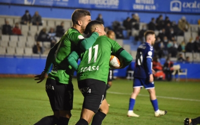 Dopi a la Nova Creu Alta després de forçar un penal | San Fernando CDI