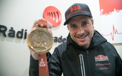 Giralt, en la seva visita a Ràdio Sabadell | Roger Benet