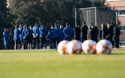 Munitis només ha pogut dirigir cinc partits des de la seva arribada | Roger Benet