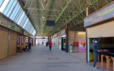 Interior del Mercat de Campoamor en una imatge d'arxiu | Karen Madrid