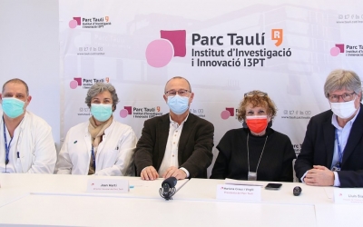 D'esquerra a dreta: Miquel Àngel Seguí, Mireia Subirana, Joan Martí, Mariona Creus i Lluís Blanch | Cedida