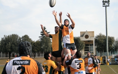 El sènior masculí en un dels moments del partit contra INEF Lleida |Elisabet Grané