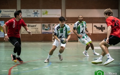 Nil Montserrat va ser el màxim golejador de l'OAR Gràcia (vuit gols) | OAR Gràcia - Èric Altimis