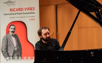 Saienko, durant el concurs Ricard Viñas de Lleida/ Cedida