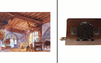 L'aquarel·la i la ràdio formen part d'aquesta exposició del Liceu | Cedida