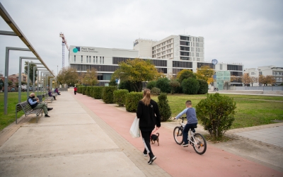 Exterior de l'Hospital de Sabadell, en una imatge d'arxiu/ Roger Benet