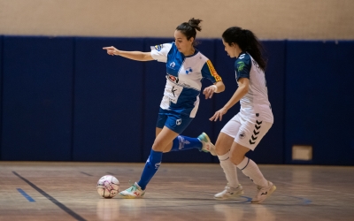 El FS Sabadell Femení en un partit d'aquesta temporada | Roger Benet