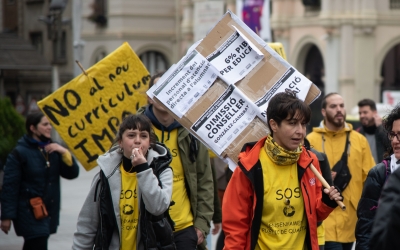 Primer dia de vaga a Sabadell | Roger Benet