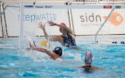 Laura Ester, en una imatge d'arxiu davant el Mataró | Roger Benet