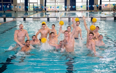 Imatge de la plantilla de l'Astralpool masculí al 'media day' | Roger Benet