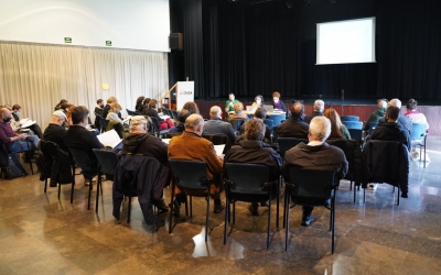 Un moment de l'assemblea de la candidatura | Cedida